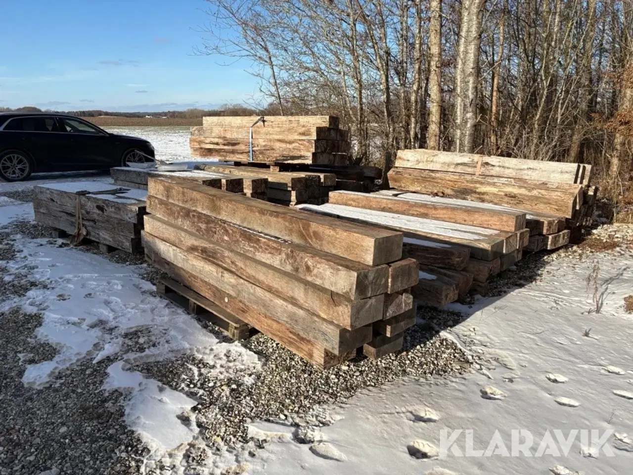 Billede 1 - Egesveller 100styk Egetræ 2600x250x150mm