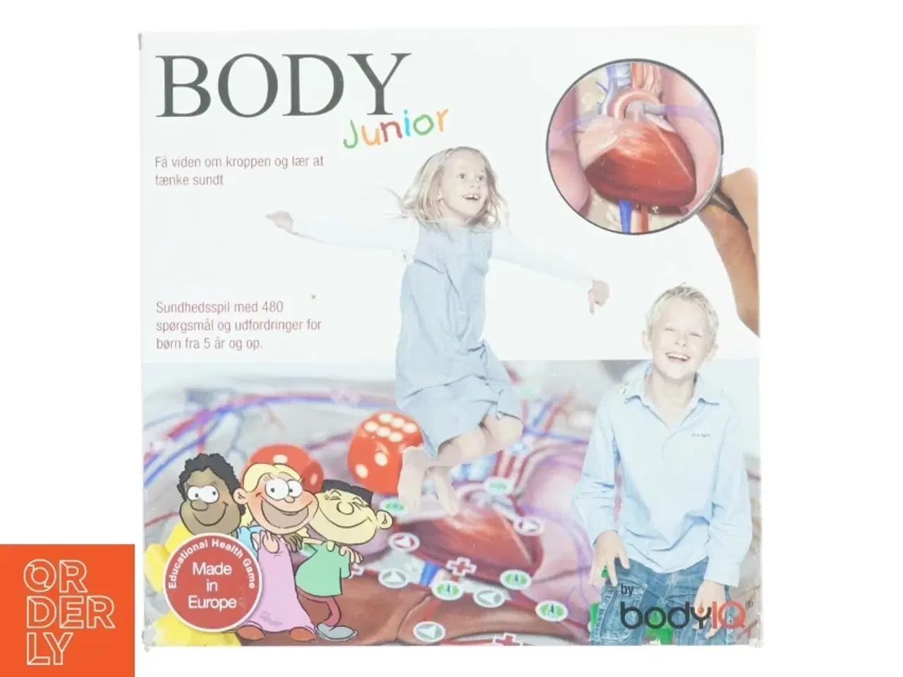 Billede 1 - Brætspil 'BODY junior' (str. 26 x, 26 x 11 cm)