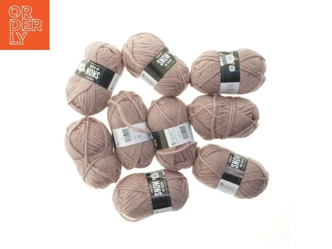 Billede 1 - Uldgarn sæt (str. 9 styk. 50 m. stykket)