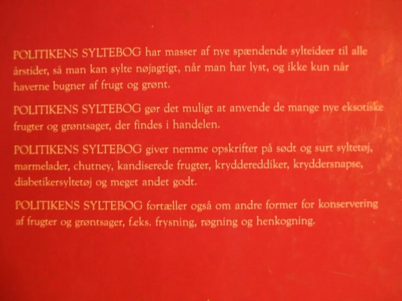 Billede 3 - politikens syltebog, af kirsten tetzschner. ill. a