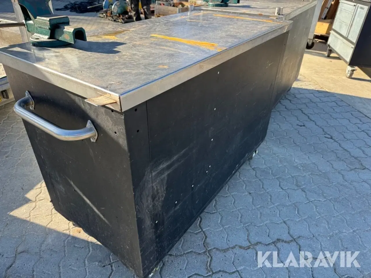 Billede 4 - Værksteds bord på hjul