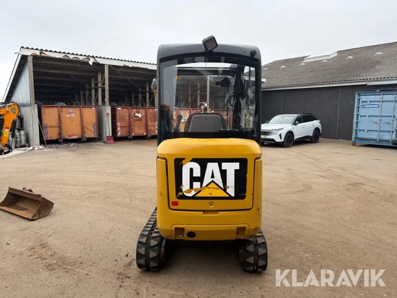 Billede 4 - Gravemaskine Caterpillar 301.7D med tiltman og skovlpakke