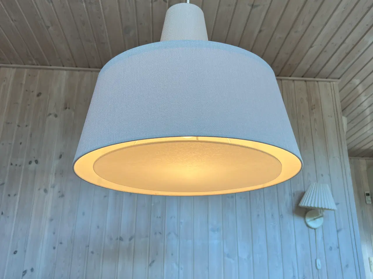 Billede 2 - Stof lampe over bord