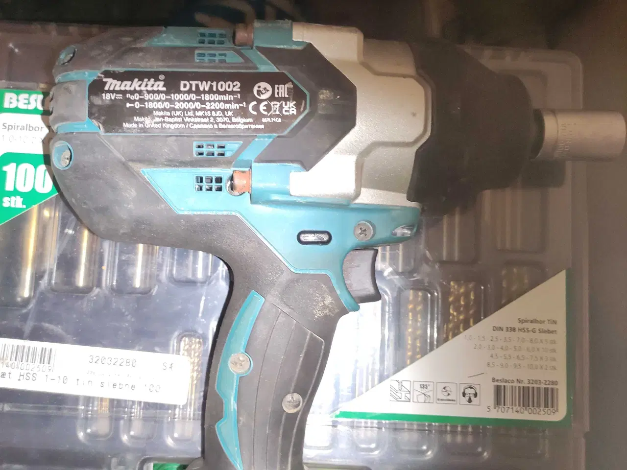 Billede 5 - Makita dtw1002 slagnøgle 