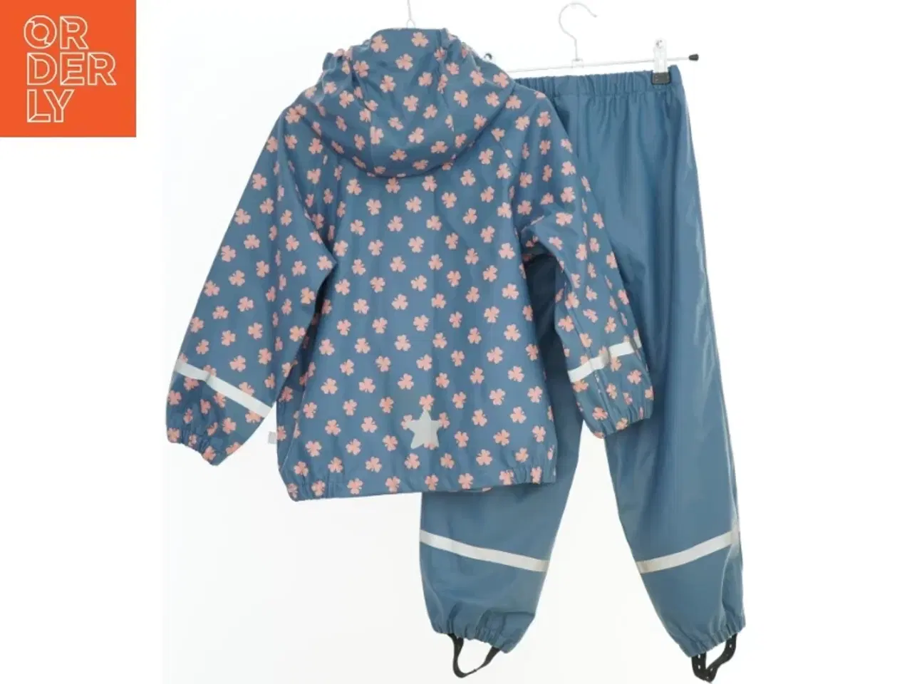 Billede 2 - Blåt regnsæt med blomstermønster fra Friends (str. 116)