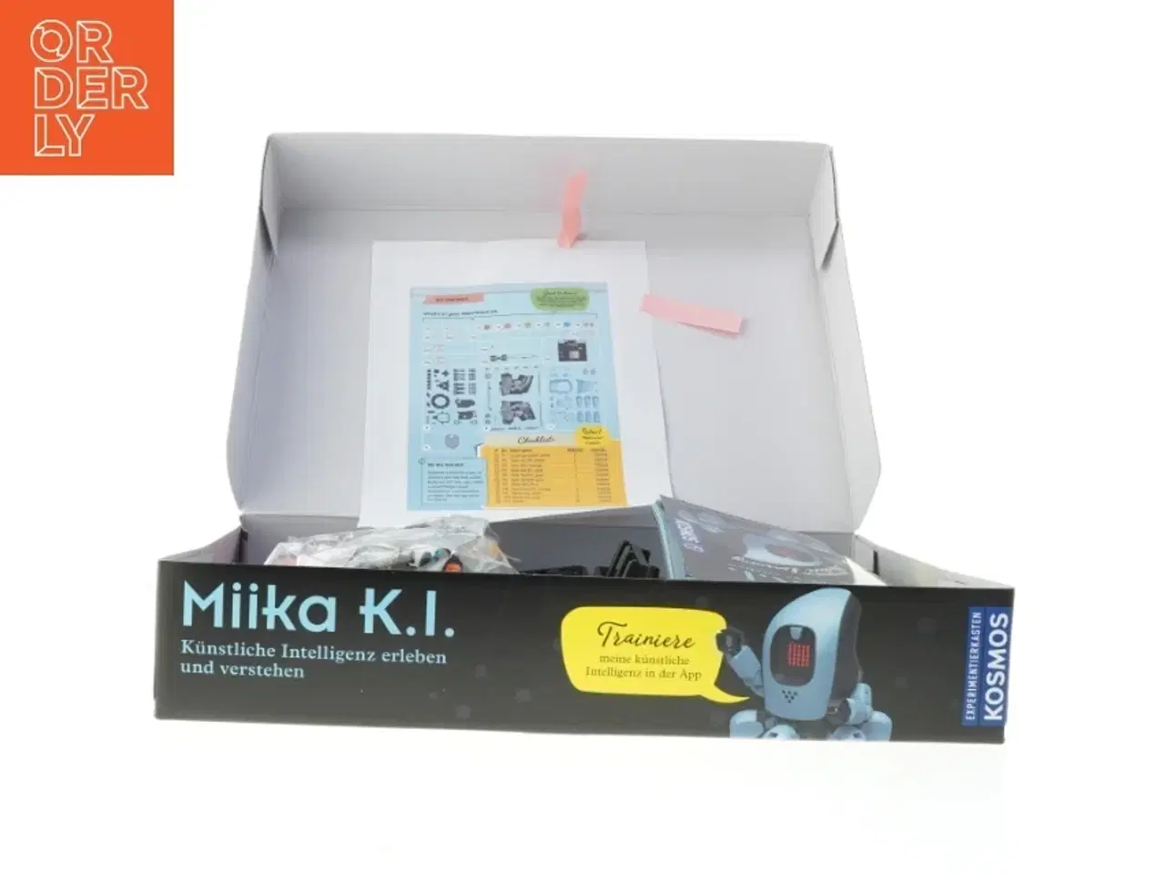 Billede 2 - Miika K.I. robot byggesæt fra Kosmos (str. 42x30 cm)