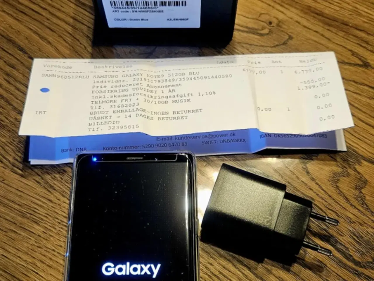 Billede 1 - Samsung Galaxy Note 9 8/512 GB