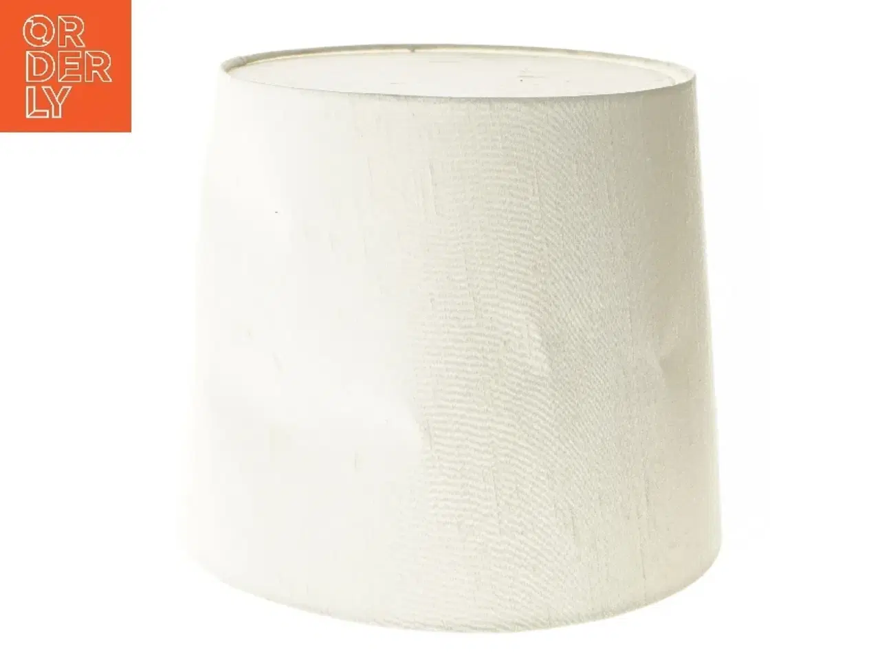 Billede 1 - Lampeskærm i hvid (str. 30,5x25,5 cm)