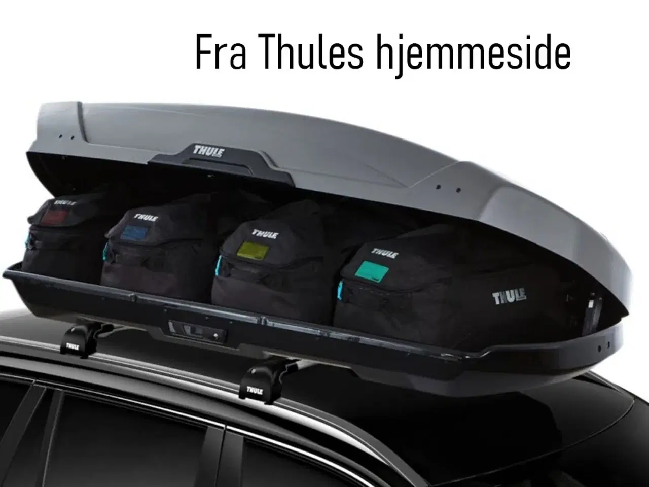 Billede 10 - Thule tagboks - Touring M + Wingbar EVO + 4 tasker