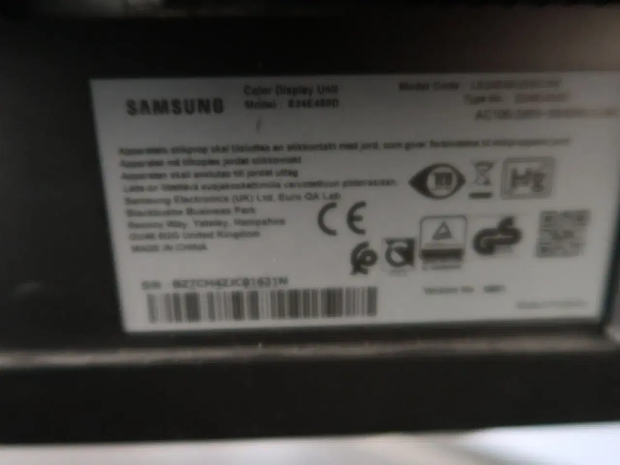 Billede 3 - 2 stk. computerskærme SAMSUNG S24E450B