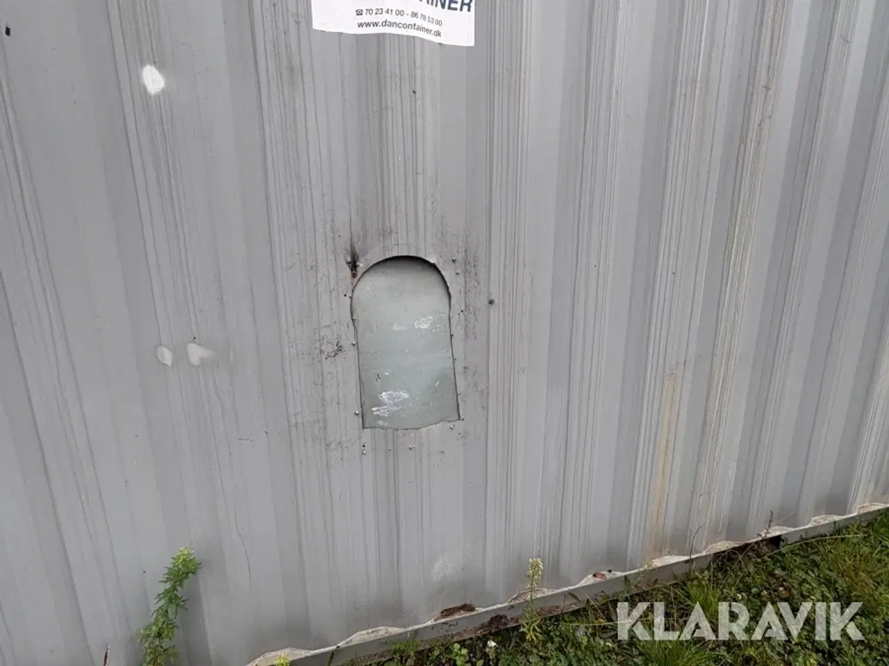 Billede 5 - 15 fods container med Windhager bwe600 varmeanlæg