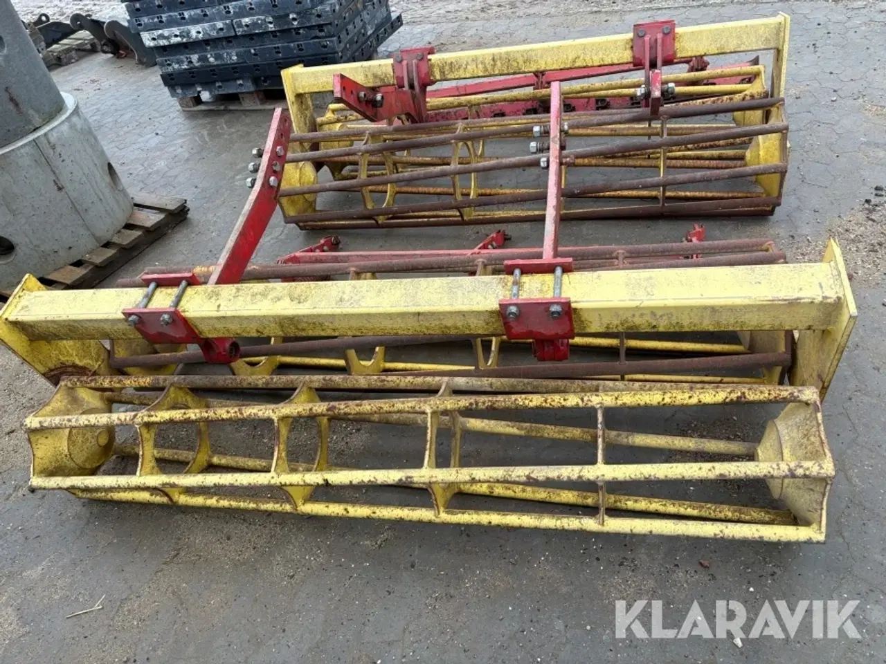 Billede 7 - Pakvalse 2styk med slæbeplanke