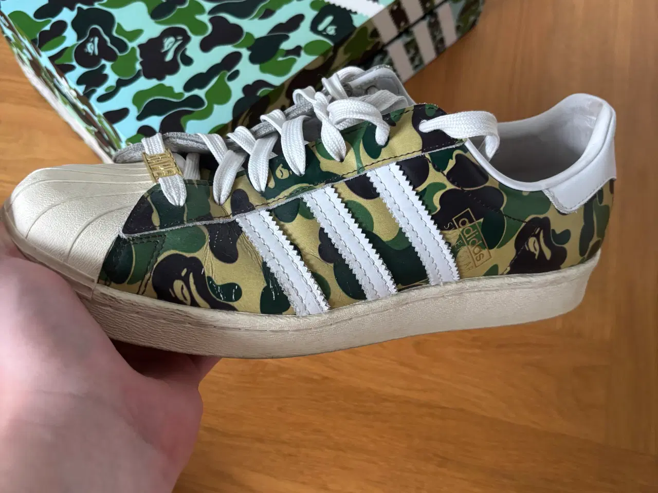 Billede 4 - Adidas x Bape “Bapesta” Camo Green