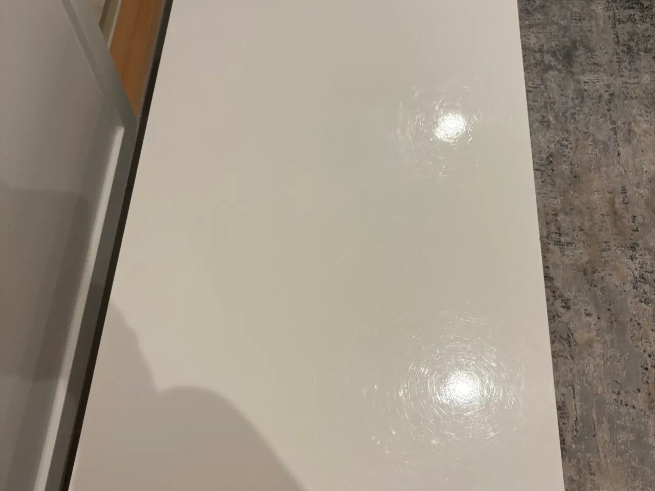 Billede 1 - Sofabord i hvid højglans