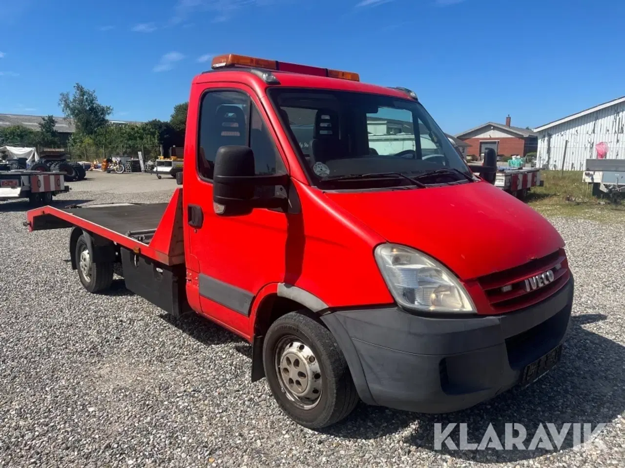 Billede 2 - Autotransporter Iveco 35s12 med el-spil