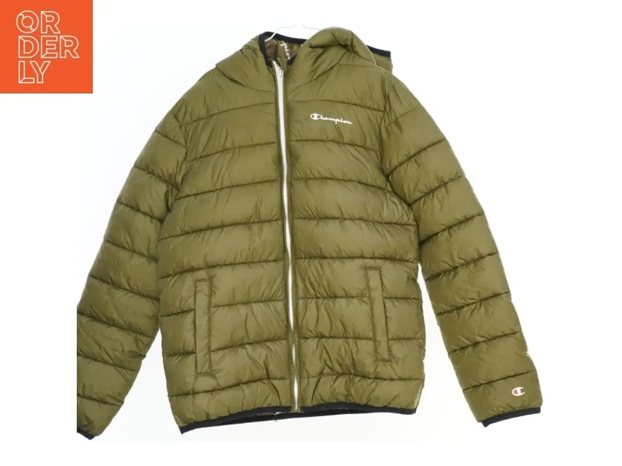 Billede 1 - Vatteret jakke med hætte fra Champion (str. L)