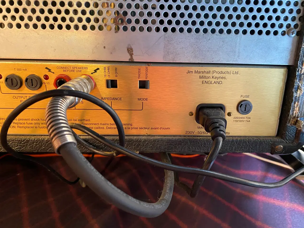 Billede 5 - MARCHALL 6100LM Aniversery Serie+1960BX Højtalerx4