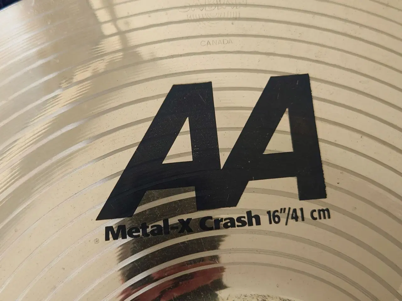 Billede 1 - Sabian AA metal-x crash 16"