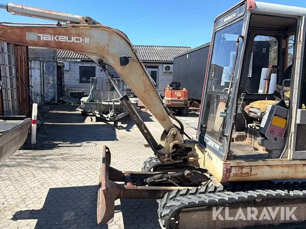 Billede 3 - Gravemaskine Takeuchi TB035