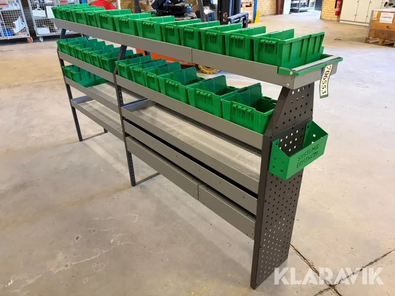 Billede 3 - Varebilsreol / varebilsindretning System Edström 1 styk