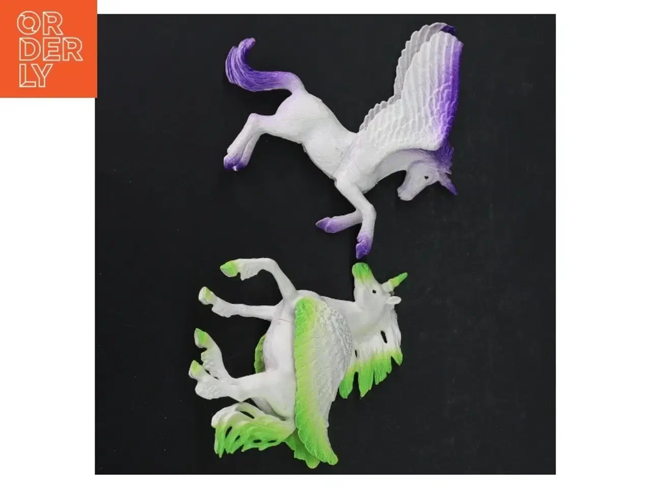 Billede 4 - Farverige enhjørning figurer (str. 14 x 9 cm)