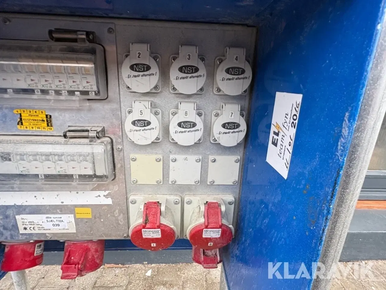 Billede 6 - Byggestrømtavle