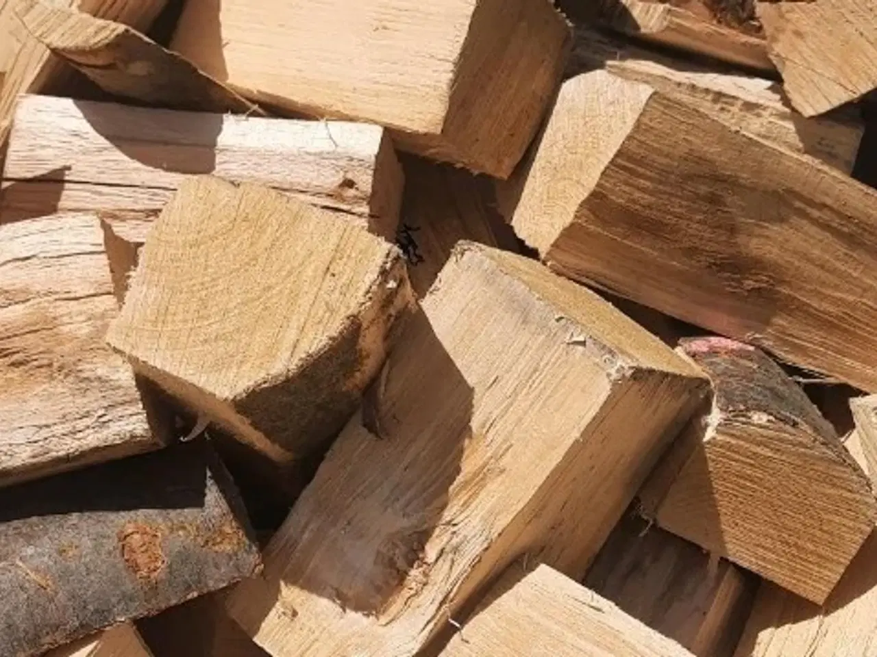 Billede 2 - Tørret Hårdt Træ Brænde Bøg & Gran, 1.8m³ Pallet