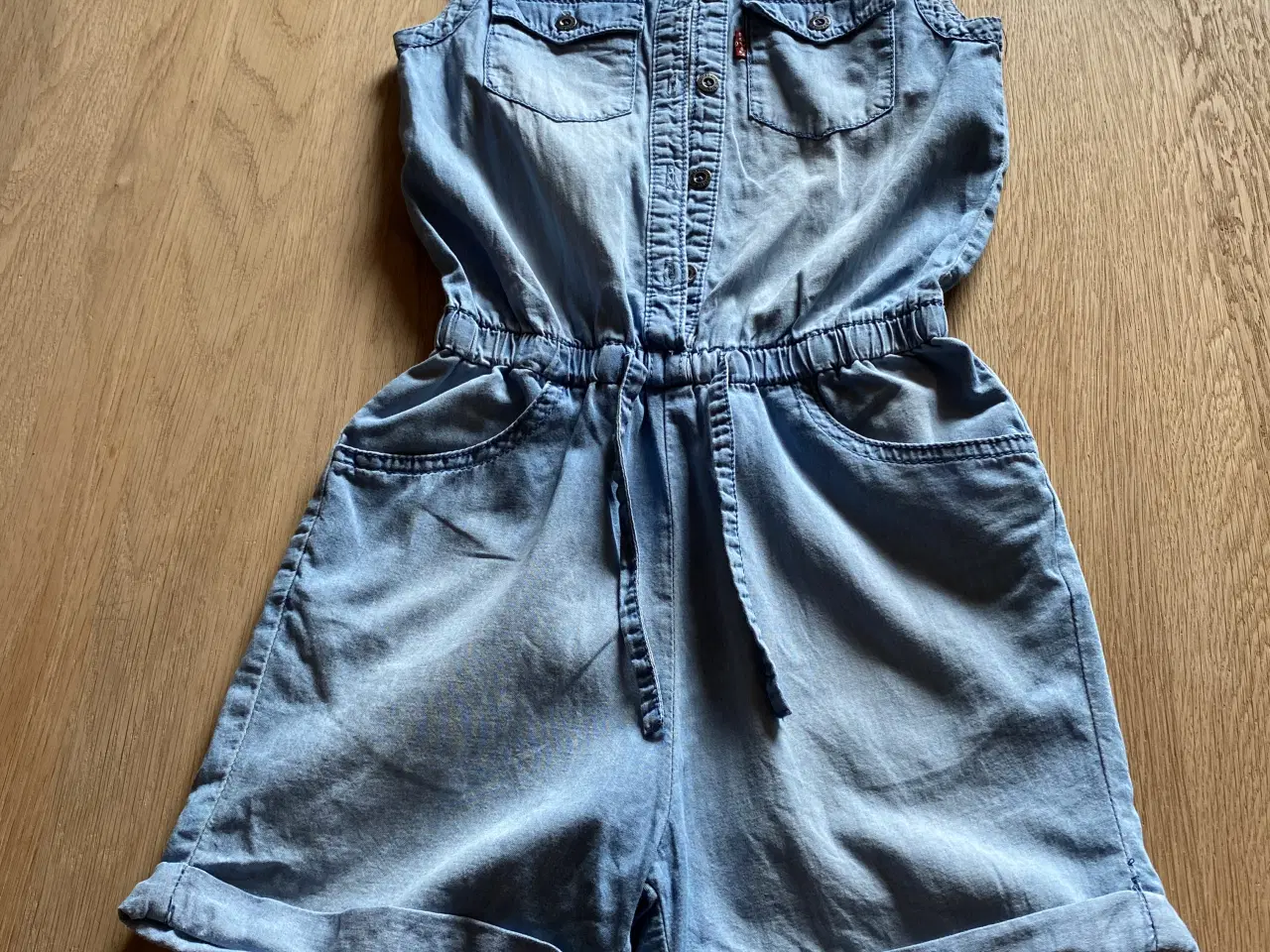 Billede 4 - Cowboybukser med brede ben 128