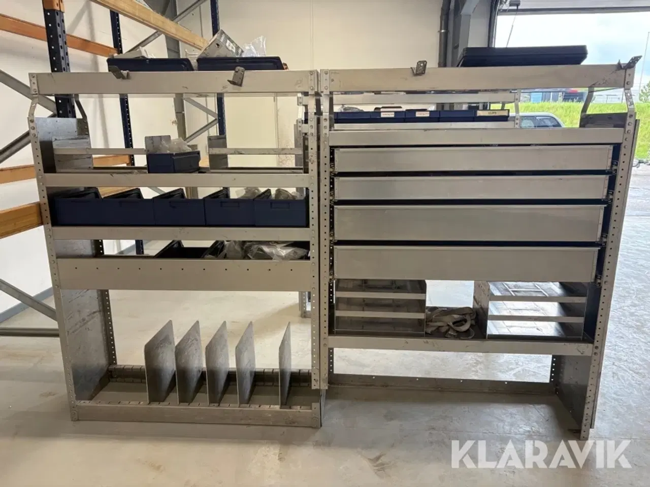 Billede 3 - Reol 3 fag passer til Ford transit H2 L2 Finnerup system
