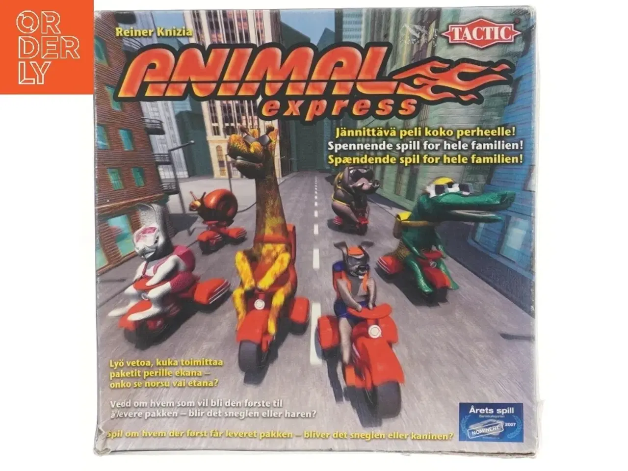 Billede 1 - Animal Express brætspil fra Tactic (str. 25x25 cm)