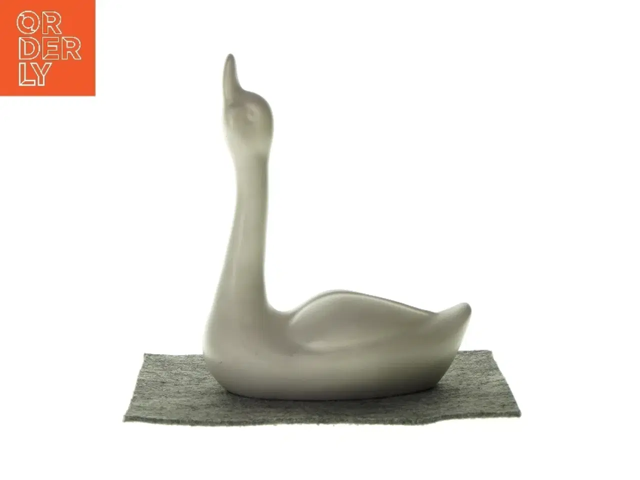 Billede 1 - Svane figur (str. LH 9x22 cm)