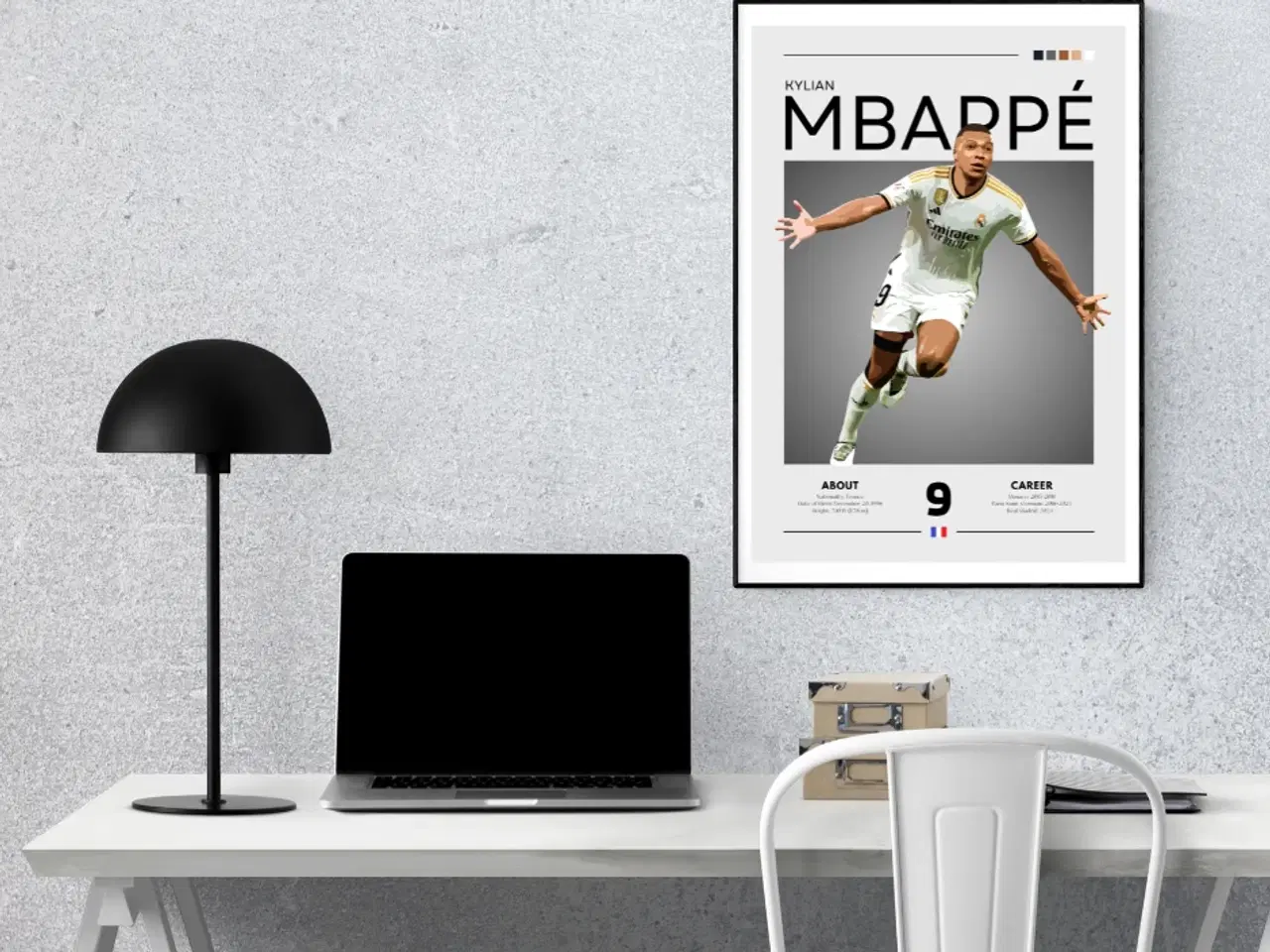 Billede 2 - Køb Yamal og Mbappe plakat & opnå 15% ekstra rabat