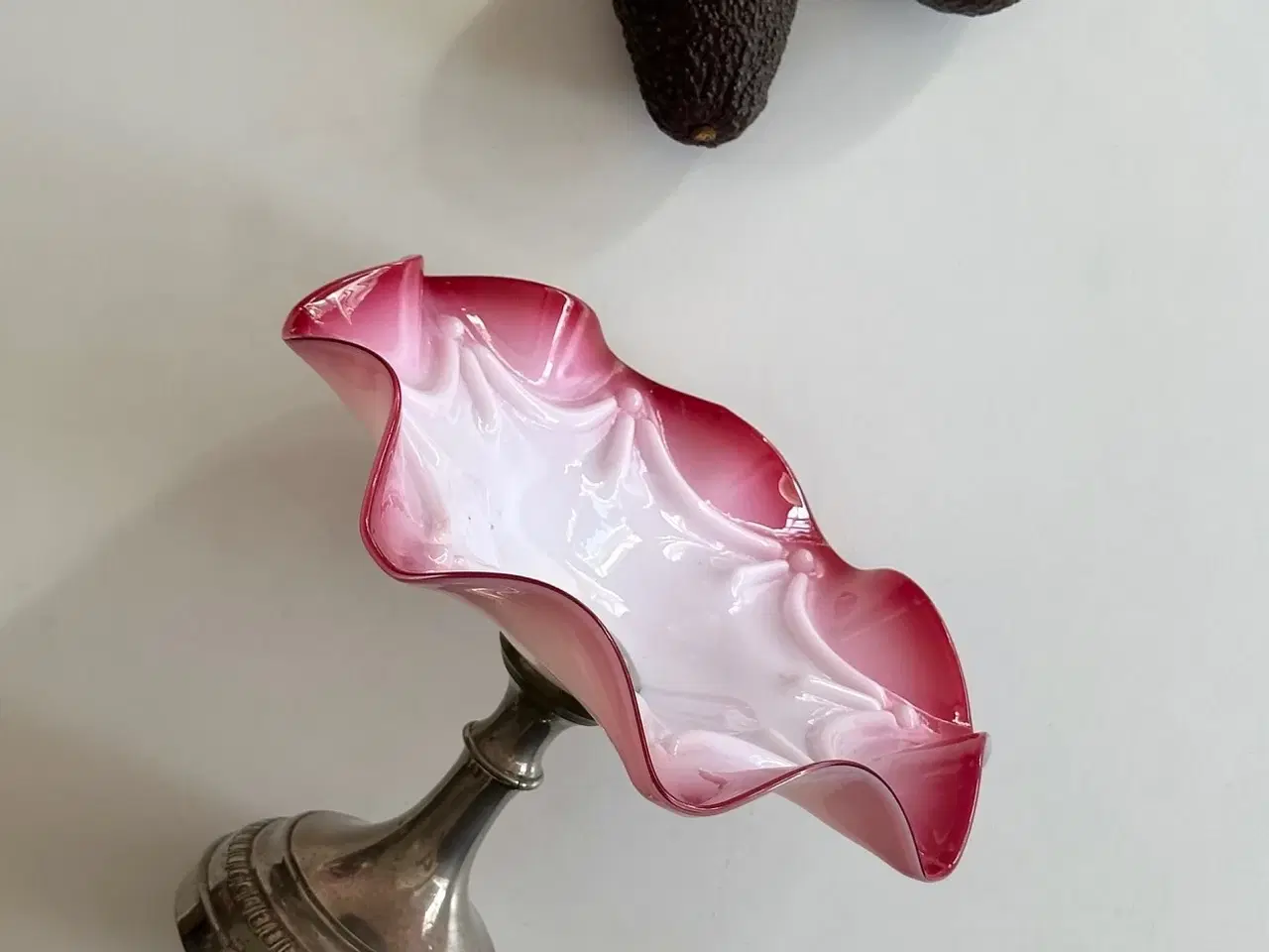 Billede 3 - Antik opsats, lyserød