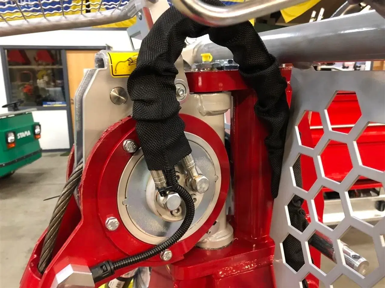 Billede 5 - Tajfun EGV 65AHK Hydraulisk MED SG. SPIL OG FJERNBETJENING.