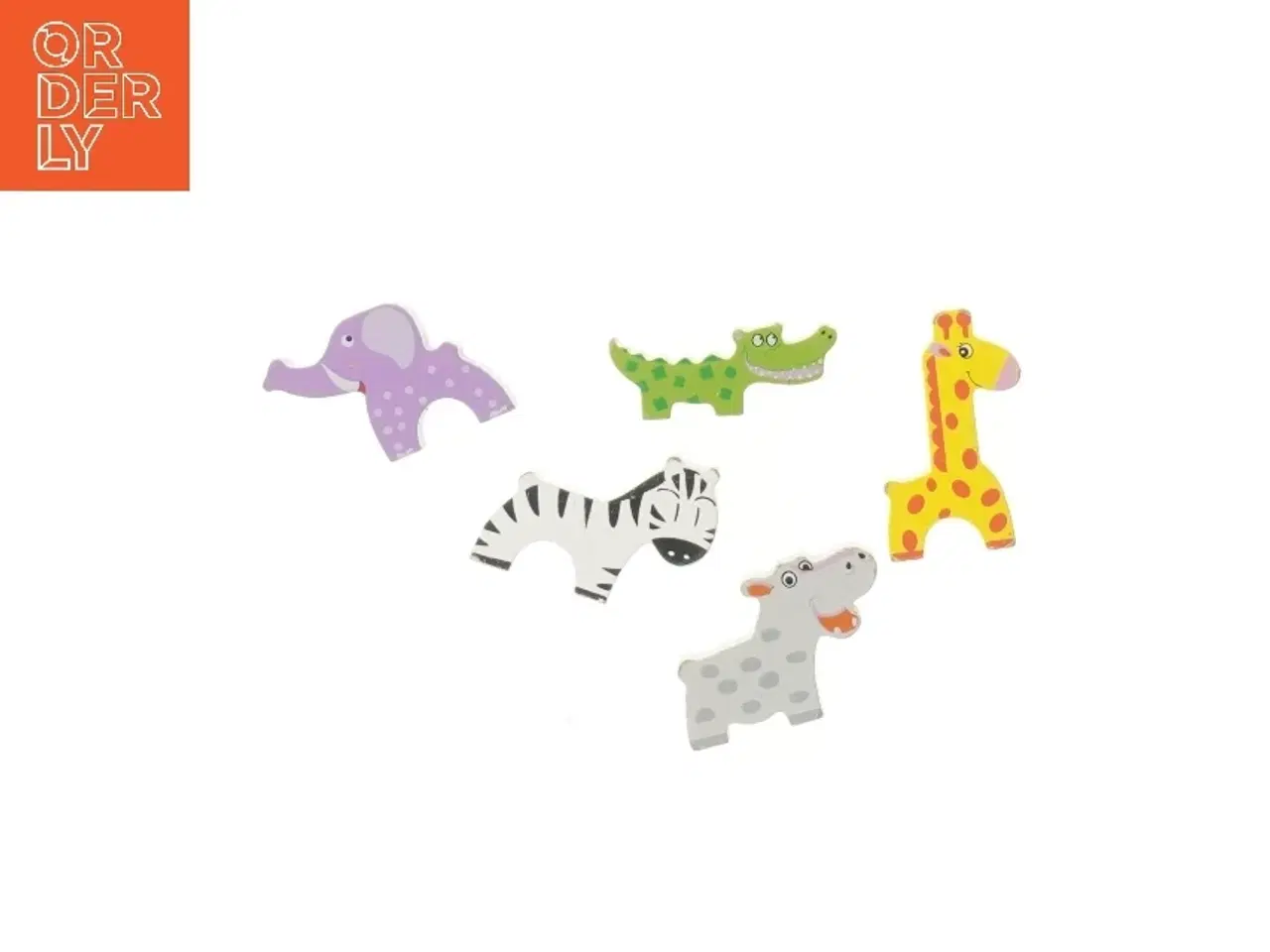 Billede 1 - Trædyrefigurer (str. 8 cm)