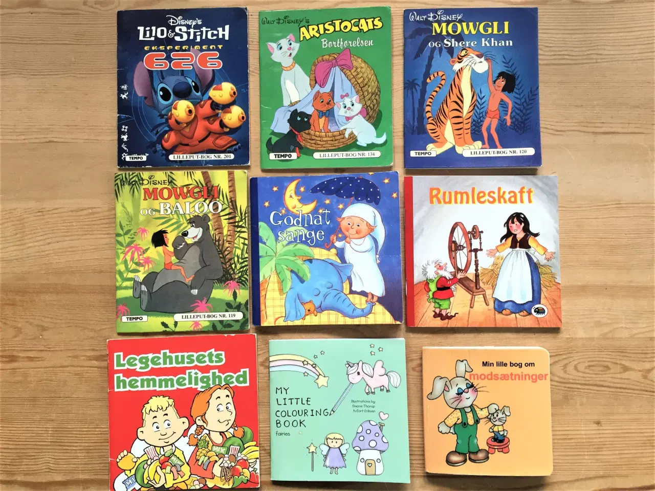 Billede 3 - 8 x 9 børnebøger, Lilleput, Disney m.fl.