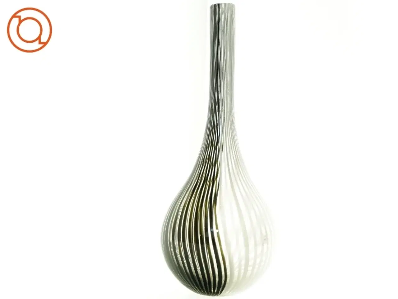 Billede 2 - Glaskunst vase