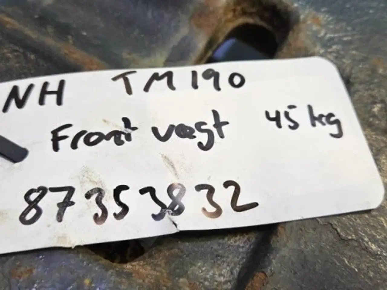 Billede 9 - New Holland TM190 Frontvægt 87353832