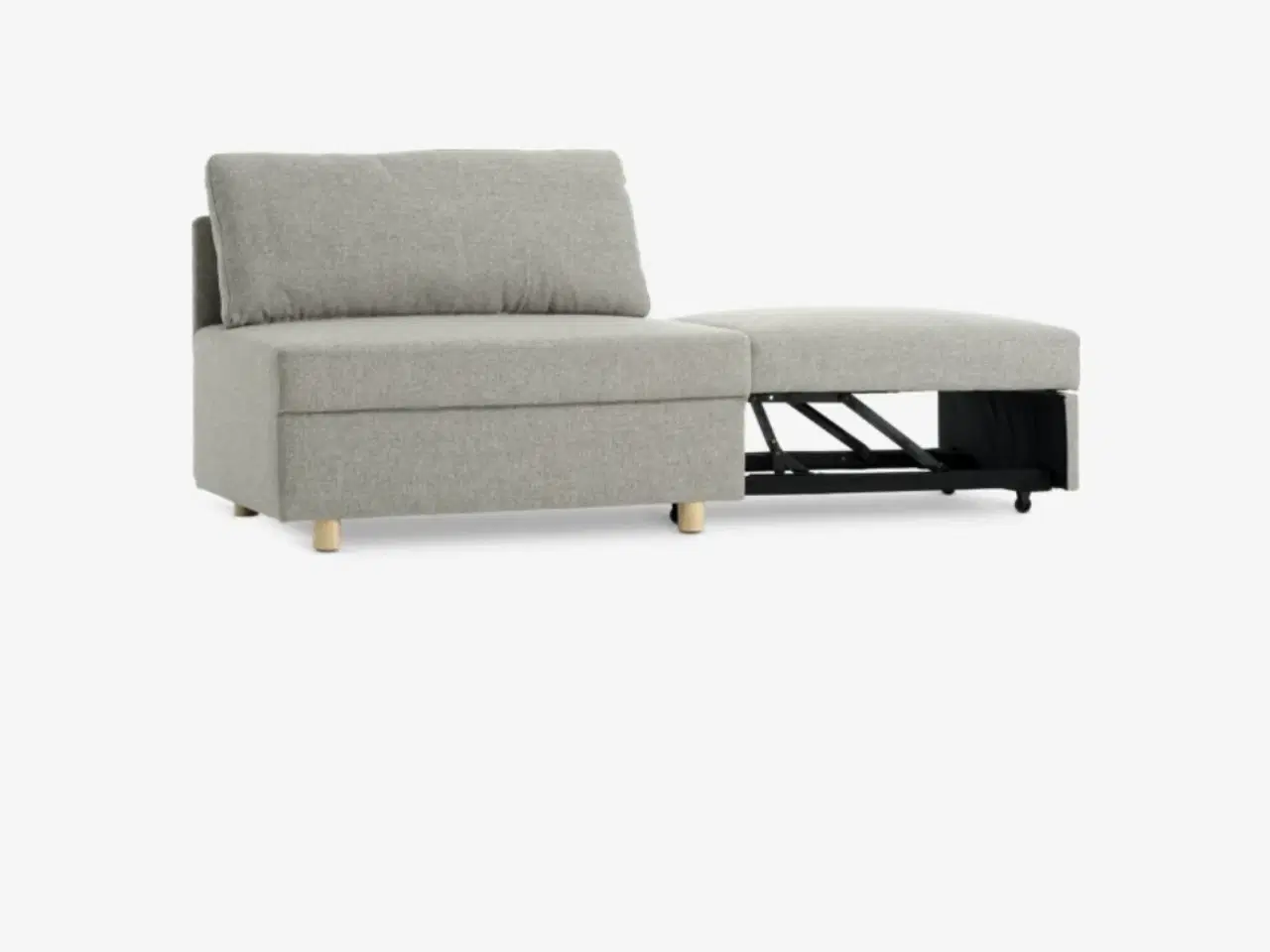 Billede 5 - Sovesofa OLSTRUP 1.5-pers. gråt stof 