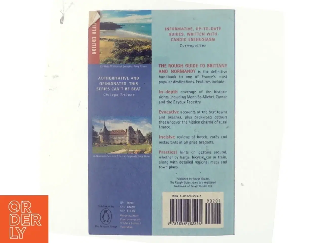 Billede 3 - Brittany & Normandy : the rough guide af Greg Ward (Bog)