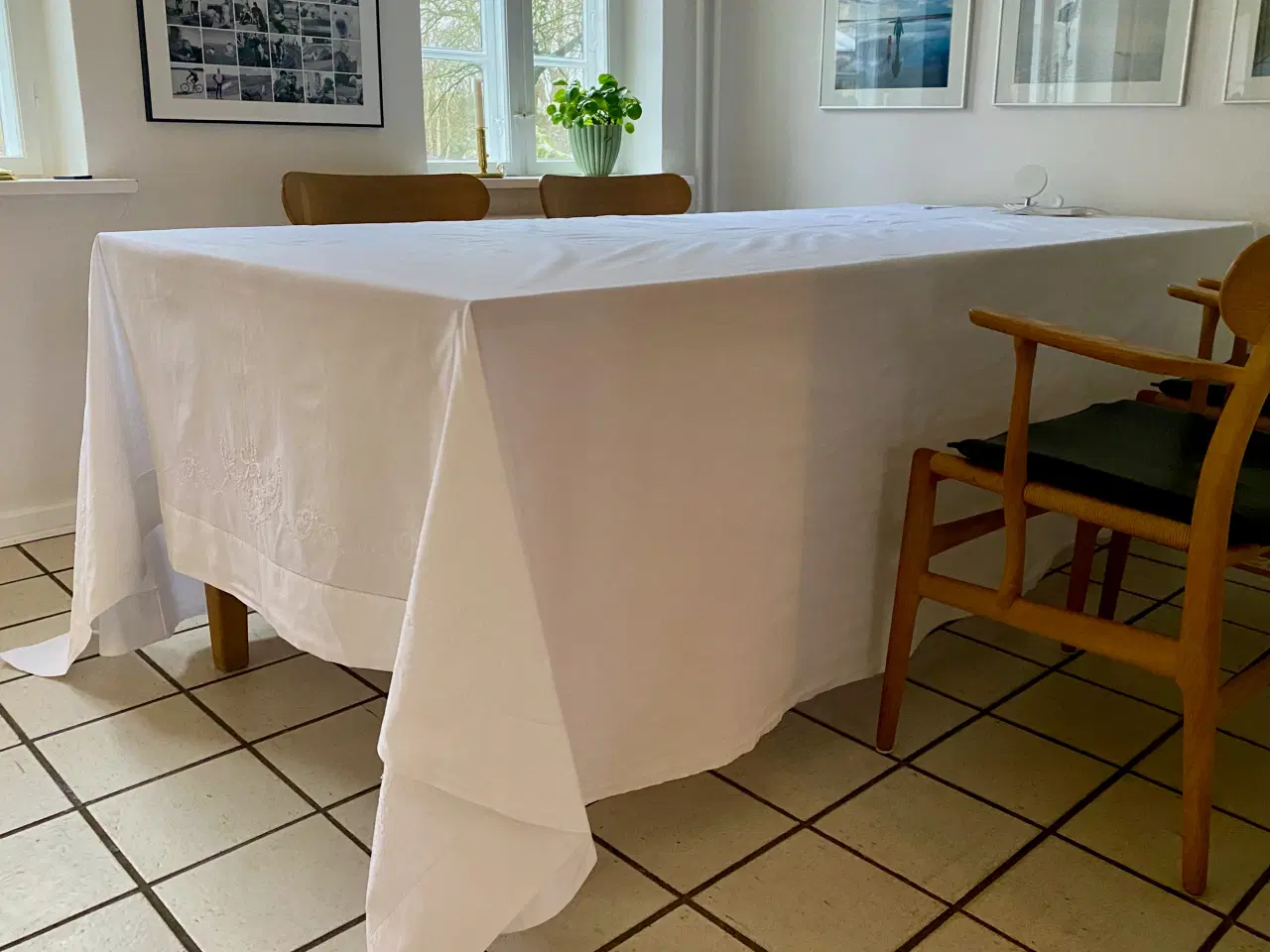 Billede 2 - VINTAGE Dobbelt Pyntelagen Overlagen 230x270 cm