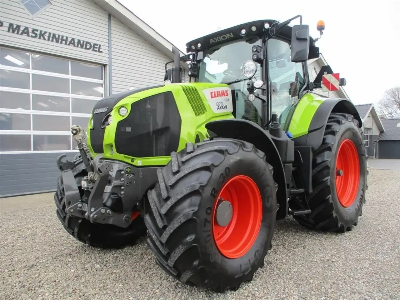 Billede 9 - CLAAS AXION 870 CMATIC  med frontlift og front PTO, GPS ready