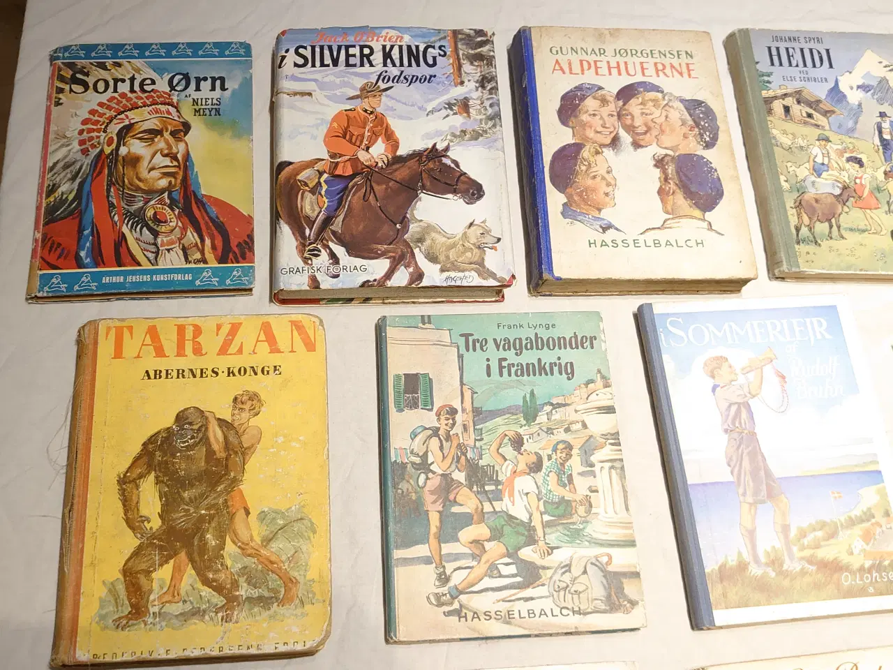 Billede 2 - 31 stk gamle børneromaner. 1930-80