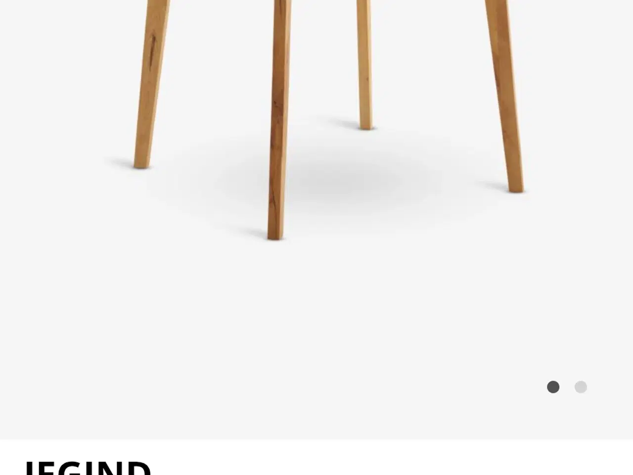 Billede 7 - Hvidt spisebord