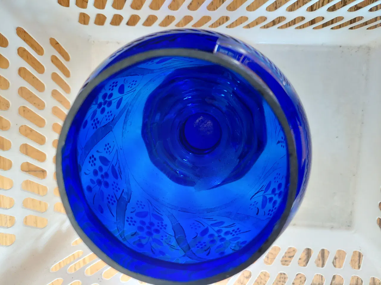 Billede 5 - antik krystal glas vase