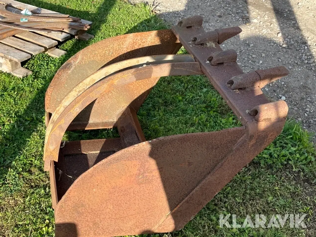 Billede 8 - Risteskovl til gravemaskine
