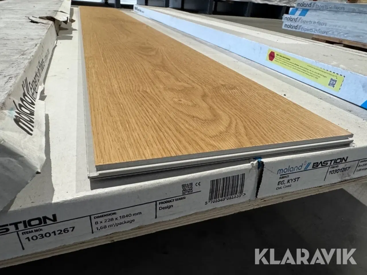 Billede 7 - Gulv Moland Eg Kyst/oak coast 10.08 kvm2