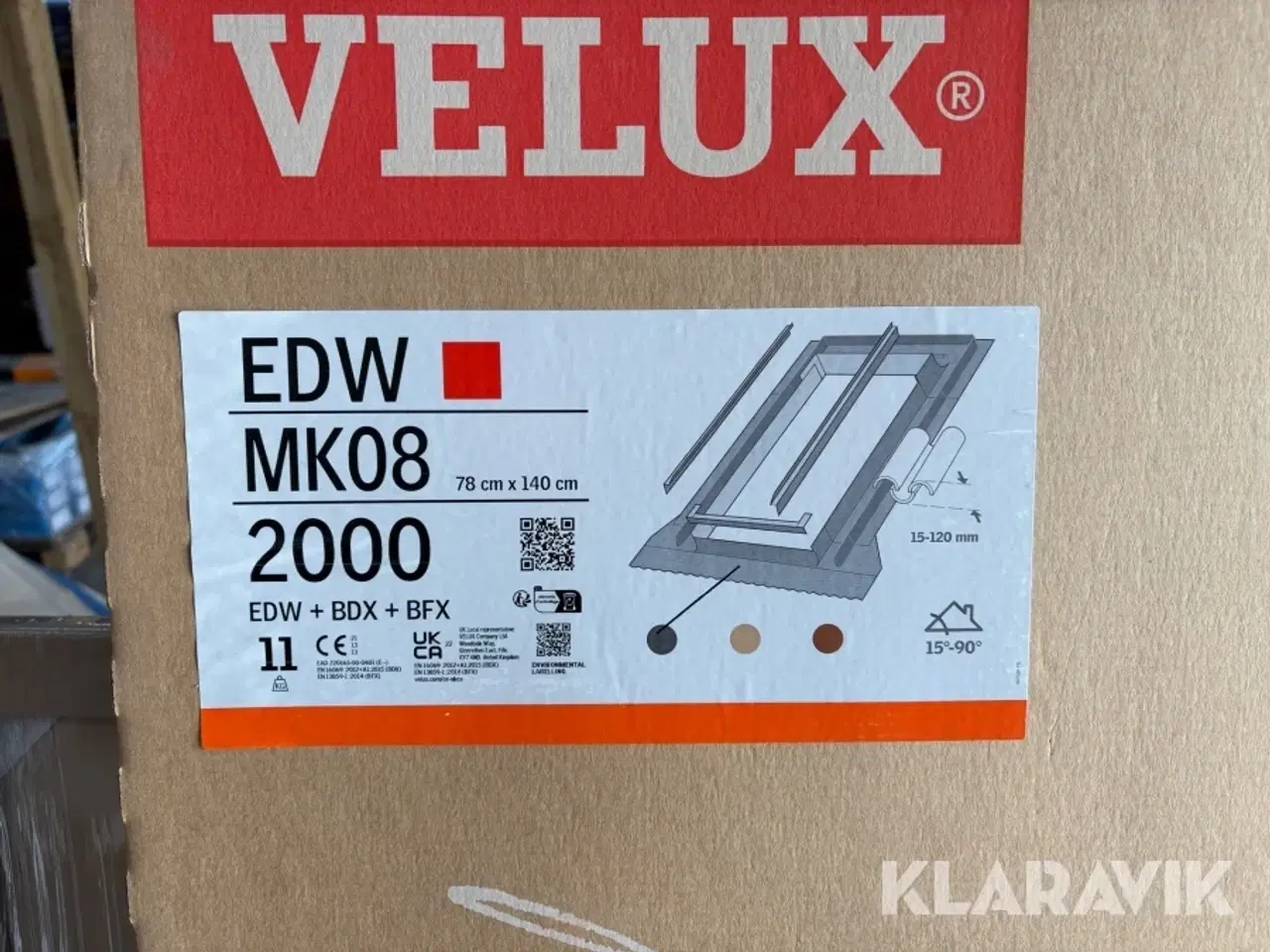 Billede 5 - Blandet inddækninger Velux 5 styk + 3 styk gardiner