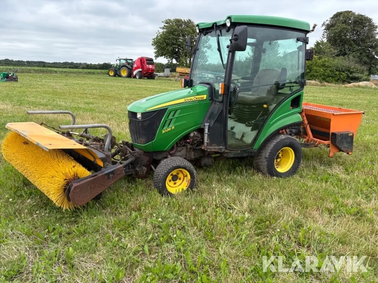 Billede 1 - Minitraktor John Deere 1026 R