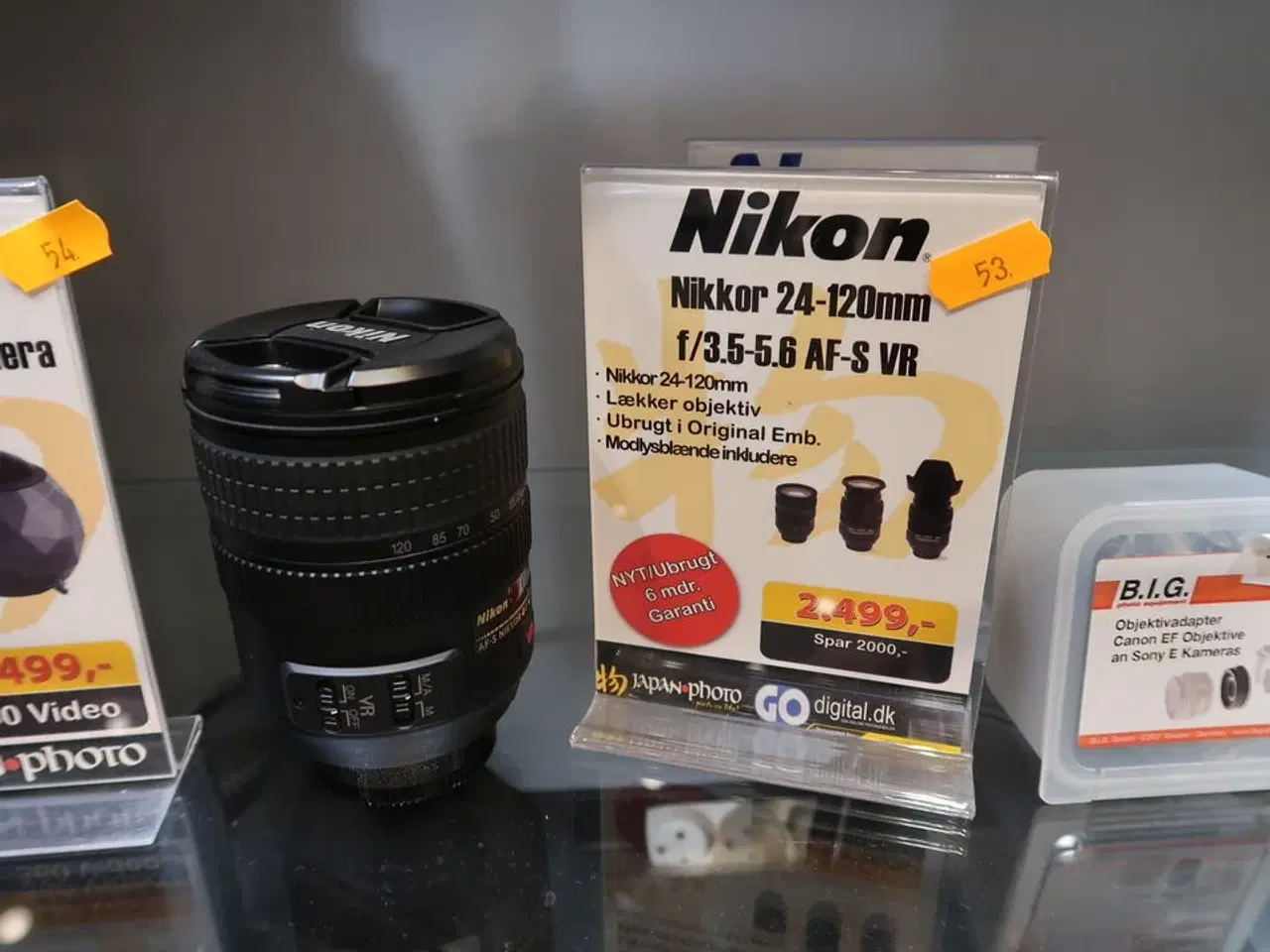 Billede 1 - Objektiv NIKON Nikkor 24-120mm